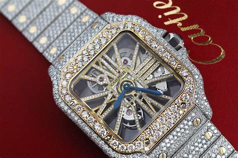 cartier skeleton diamonds